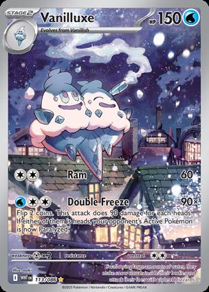 Vanilluxe : SCARLET AND VIOLET - WHITE FLARE 113/86 - Pokemon Single Card
